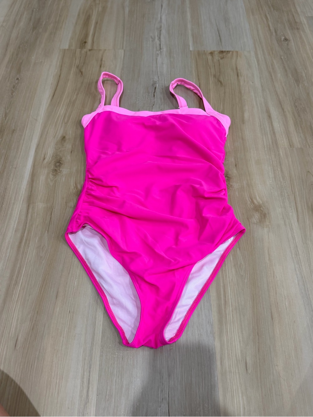 One-Piece Swimsuit in Bright Pink